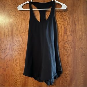Lululemon ruffle hem tank top size 4